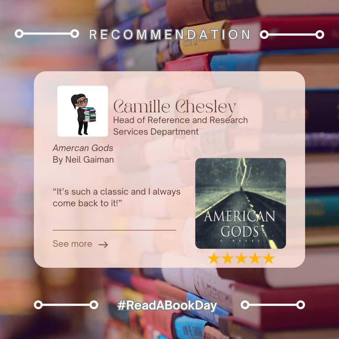 UAlbanyLibs's tweet photo. 📚 Happy National Read a Book Day! 📚

In honor of #ReadABookDay, here are some book recommendations from our Libraries' faculty and staff!

#QOTD: Have you read any of these? What is your favorite book?

#UAlbany #BookRecommendations #NationalReadABookDay #UAlbanyLibraries https://t.co/f15x3QQ9QQ