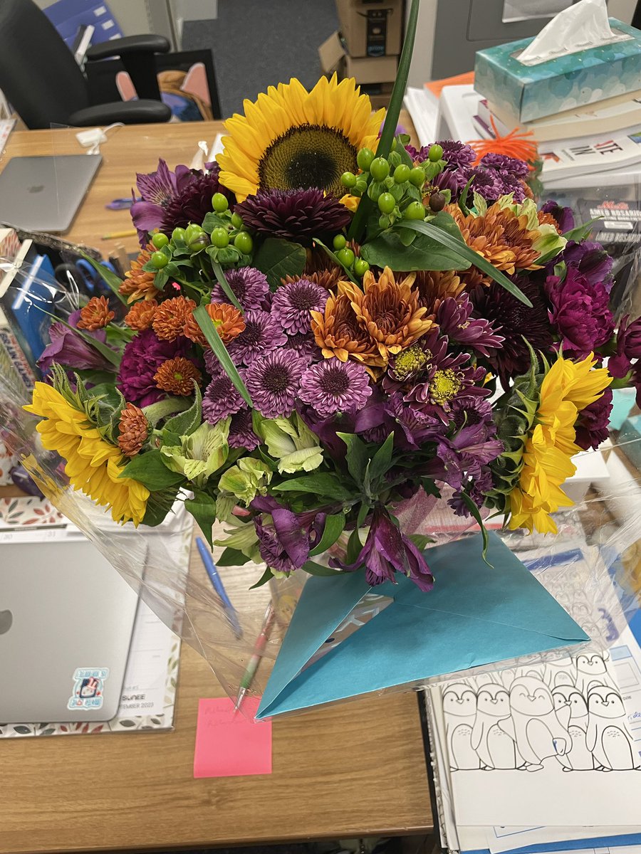 MFitzTeach's tweet photo. Happy first day of school! #ilovemyjob #iteachmath #firstdayofschool #bestcoworkers #year13 https://t.co/01jhSSKBvQ