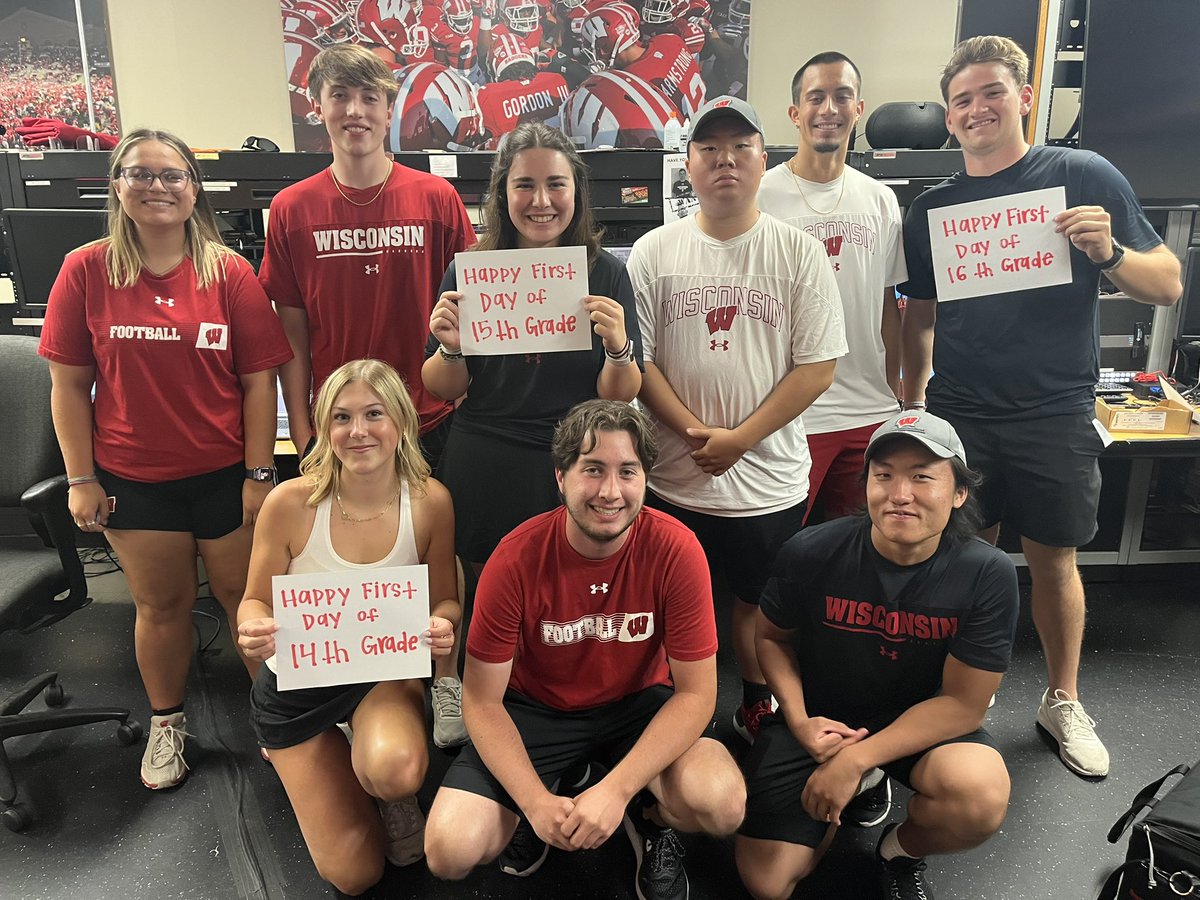 BadgerVideo's tweet photo. Ready to KICKOFF the start of a new year!!! https://t.co/uQn1nYCpHi