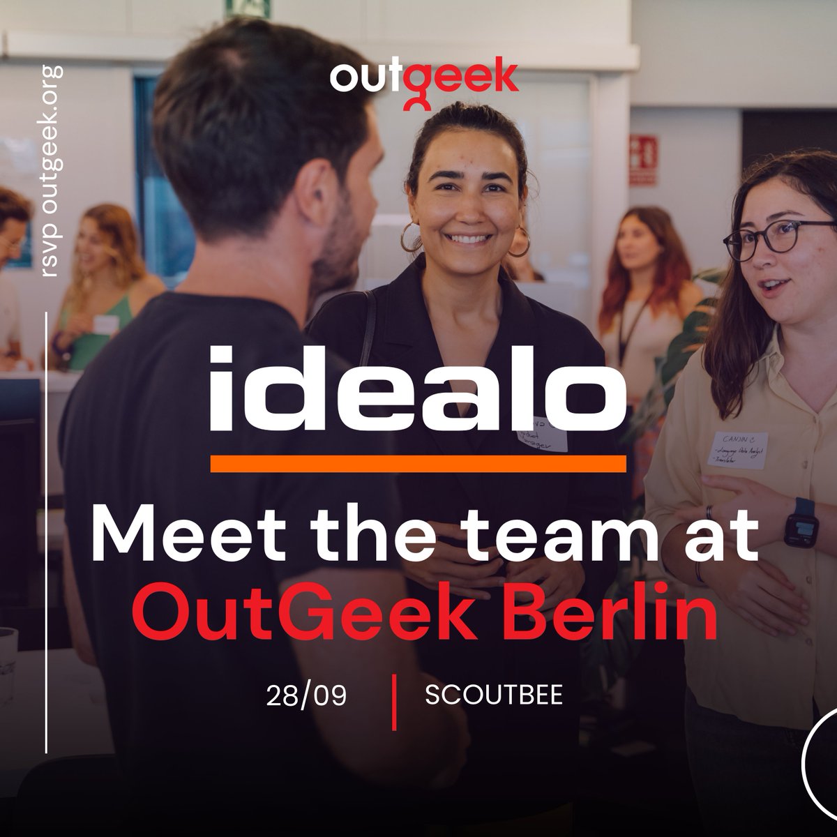 outgeekwomen's tweet photo. 😎Guess what? You'll also get to rub shoulders with the cool cats from @idealo_UK Berlin offices at our event! Explore all things Idealo careers at https://t.co/aeDpkZs13C, and lock in your spot by RSVP-ing via https://t.co/ozh3gGFvCW. 🚀 

#womenintech #idealoberlin #idealo https://t.co/qQfQ6awRzT