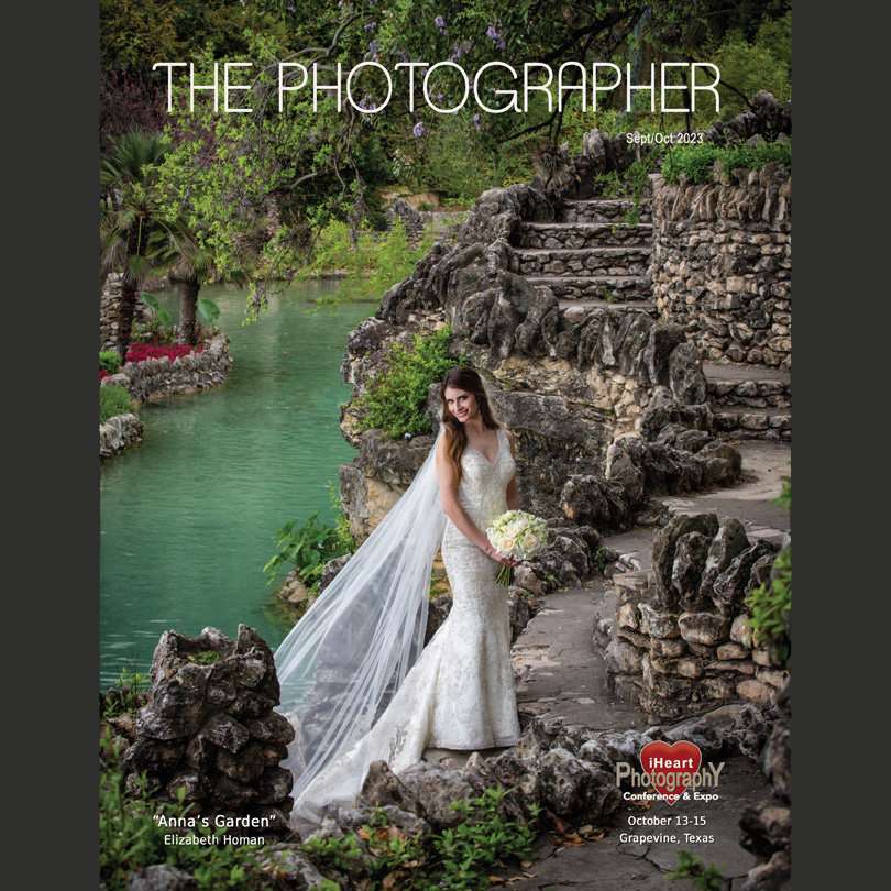Elizabeth Homan <a href="/artistic/">artistic</a>.images takes the cover of the September/October 2023 issue of The Photographer Magazine, with her image, "Anna's Garden".  Check out her featured article, "Style and Elegance".  thephotographeronline.com/current-issue/…