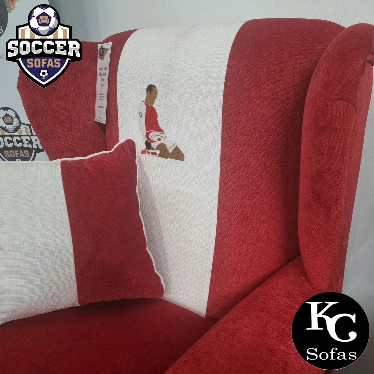 soccer_sofas's tweet image. Our Highbury collection ❤️ 
To view this stunning hand-made Wingback chair and many more different club collections, please visit our amazing website ⚽️
soccersofas.com 
0% FINANCE AVAILABLE 
☎️ 0330 124 4736 
BRINGING FOOTBALL HOME ⚽️ 
#arsenalfc