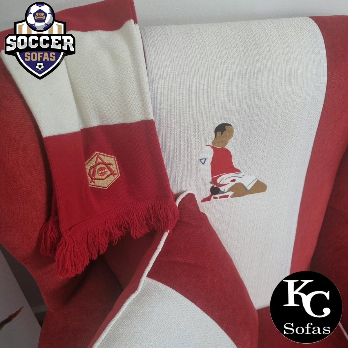 soccer_sofas's tweet image. Our Highbury collection ❤️ 
To view this stunning hand-made Wingback chair and many more different club collections, please visit our amazing website ⚽️
soccersofas.com 
0% FINANCE AVAILABLE 
☎️ 0330 124 4736 
BRINGING FOOTBALL HOME ⚽️ 
#arsenalfc