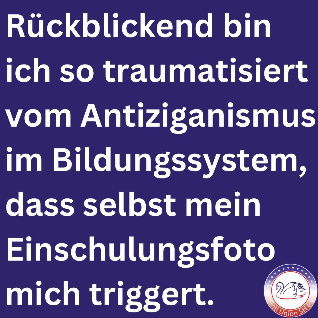 Wir machen den Rassismus gegenüber Sinti und Roma sichtbar. Hierfür können Sinti und Roma uns u.a. ansprechen. Ein Like bedeutet in diesem Fall Solidarität. Teile unsere Beiträge gern, um den Rassismus der Mehrheitsgesellschaft sichtbar zu machen. Eine Sinteza berichtet: ⬇️