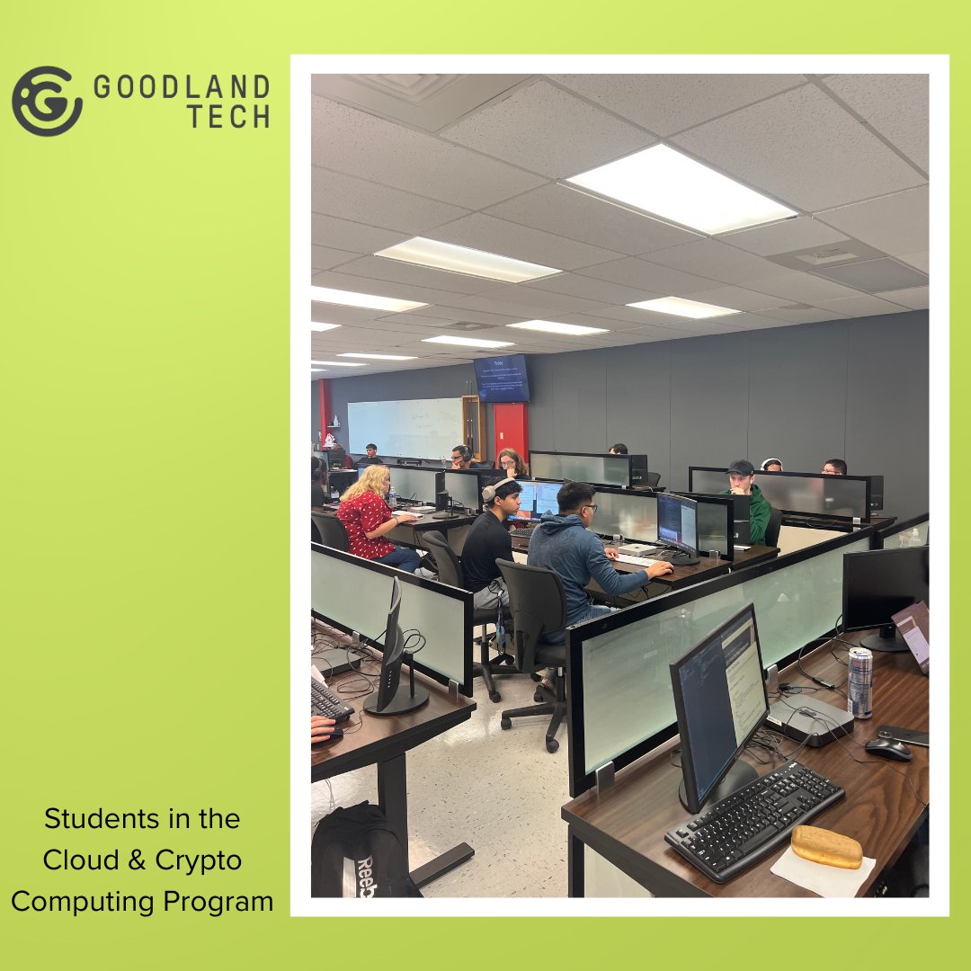 We love seeing a full classroom of students in the Cloud &amp; Crypto Computing Program! Learn how you could be a part of this program on our wesbite!
hubs.li/Q020J94P0

#softwaredevelopment