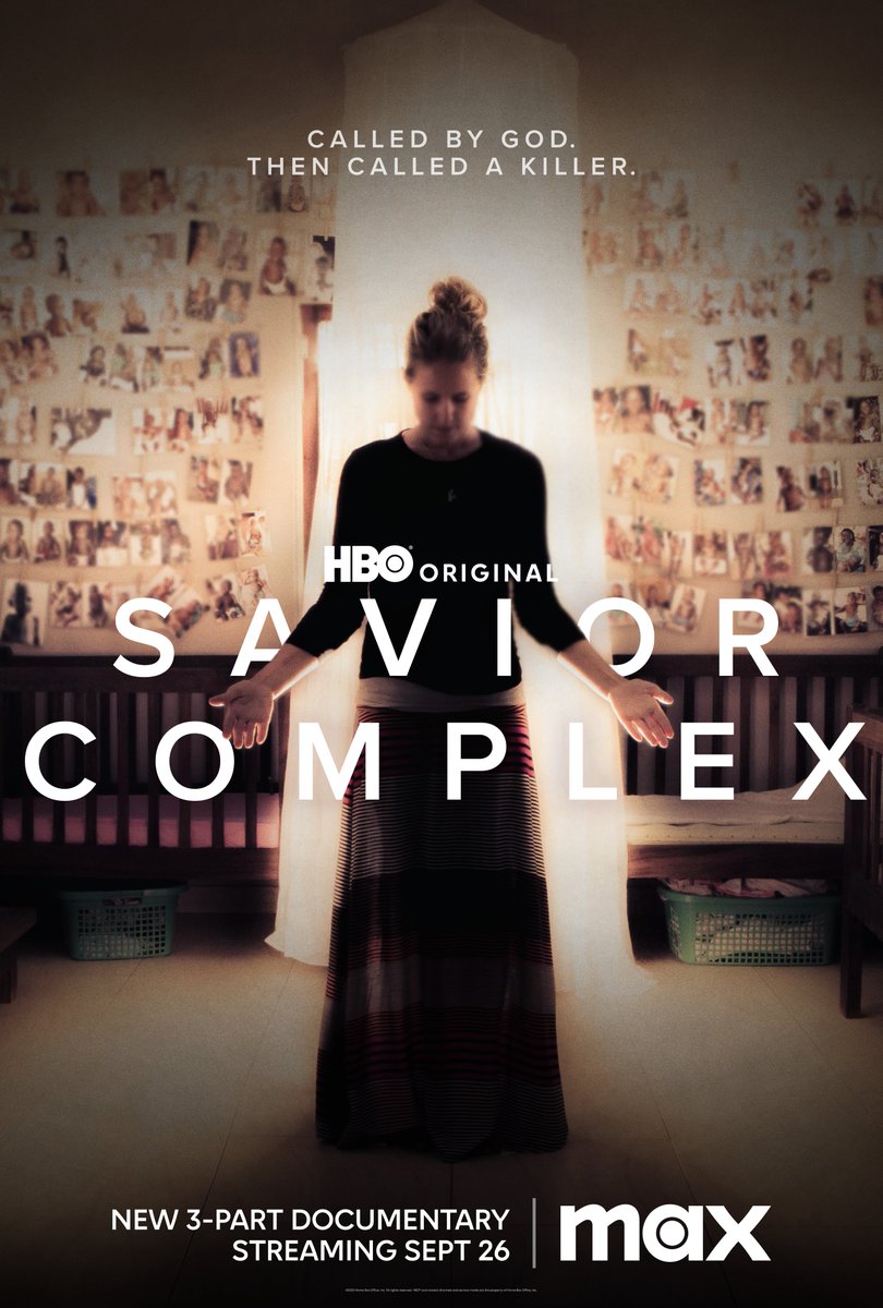 <a href="/HBO/">HBO</a> <a href="/StreamOnMax/">Actually HBO Max</a> Called by God. Then called a killer.  

#SaviorComplexHBO, a new 3-part <a href="/HBO/">HBO</a> Original Documentary from Emmy Award-winning filmmaker <a href="/JackieJesko/">Jackie Jesko</a>, premieres September 26 on <a href="/StreamOnMax/">Actually HBO Max</a>.