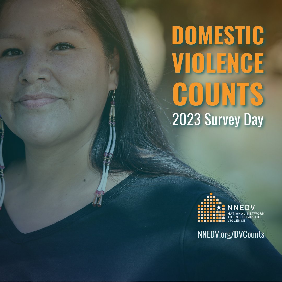 Every domestic violence survivor counts. We’re honored to participate in @nnedv’s #DVCounts survey day and make sure everyone knows how resourceful, resilient, and brave these survivors are. Learn more: NNEDV.org/DVCounts