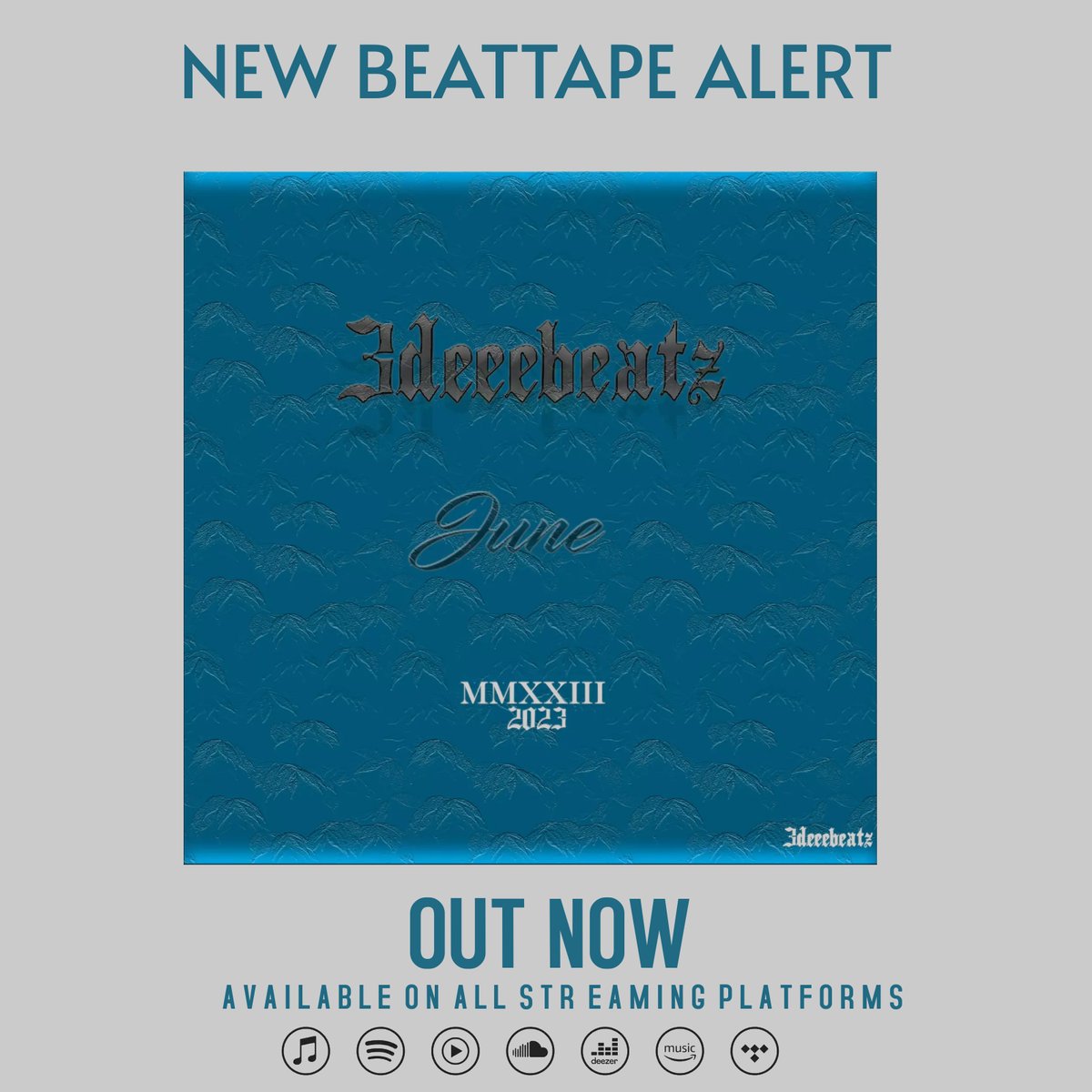 3deeebeatz's tweet photo. ---Link---
https://t.co/OyM8T4St3Y

#BeatTape
#Instrumentals
#HipHopBeats
#ProducerLife
#MusicProduction
#BeatsOnFire
#NewMusic
#SoundCloud
#Beatmakers
#CreativeBeats https://t.co/BXRx14kL0Y