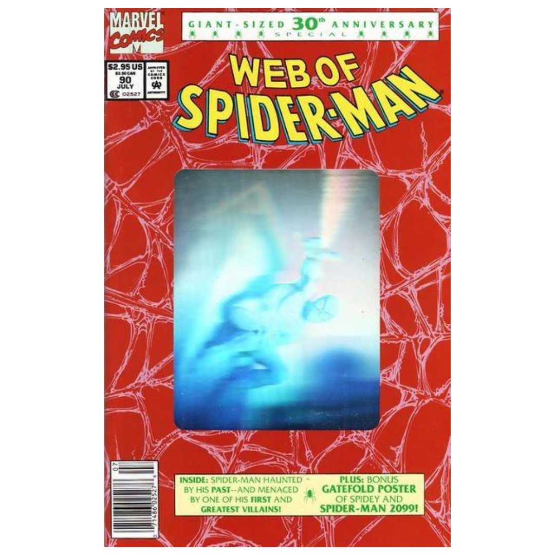 comic_fantastic's tweet photo. Ah, yes—who could forget the “Age of the Holographic Cover”….
#marvelcomics #marvelcomicsgroup #webheadwednesday #amazingspidermancomics #90scomics #fanatasticcomicfan https://t.co/VeXSvDO0Jg