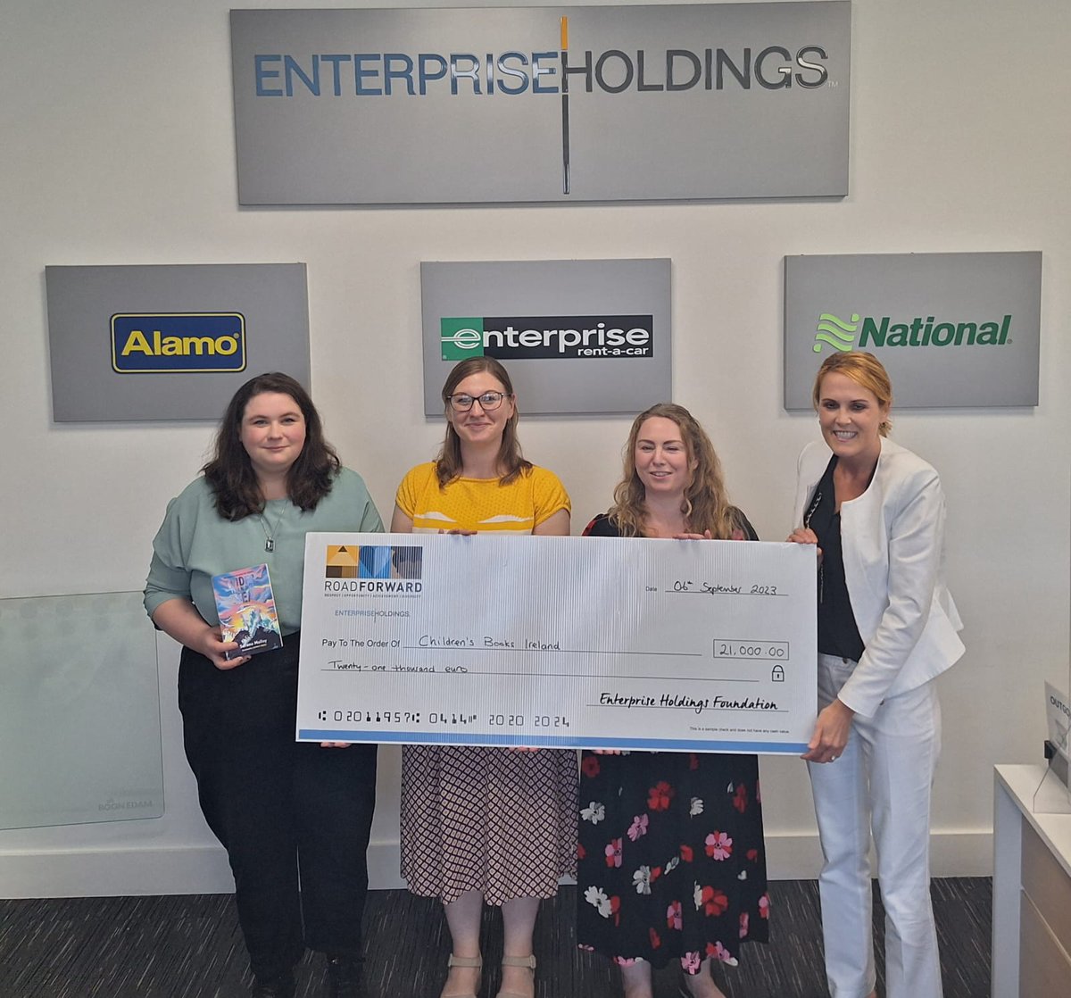 KidsBooksIrel's tweet photo. It's hard to believe we're already in year 3 of our partnership with @Enterprise 🚗 

Thanks to the Enterprise Holdings #ROADForward fund, we've already reached thousands of young readers with diverse &amp; inclusive books 📚

We can't wait to see where #ROADForward takes us in 2024! https://t.co/Mn4xvCP4e5