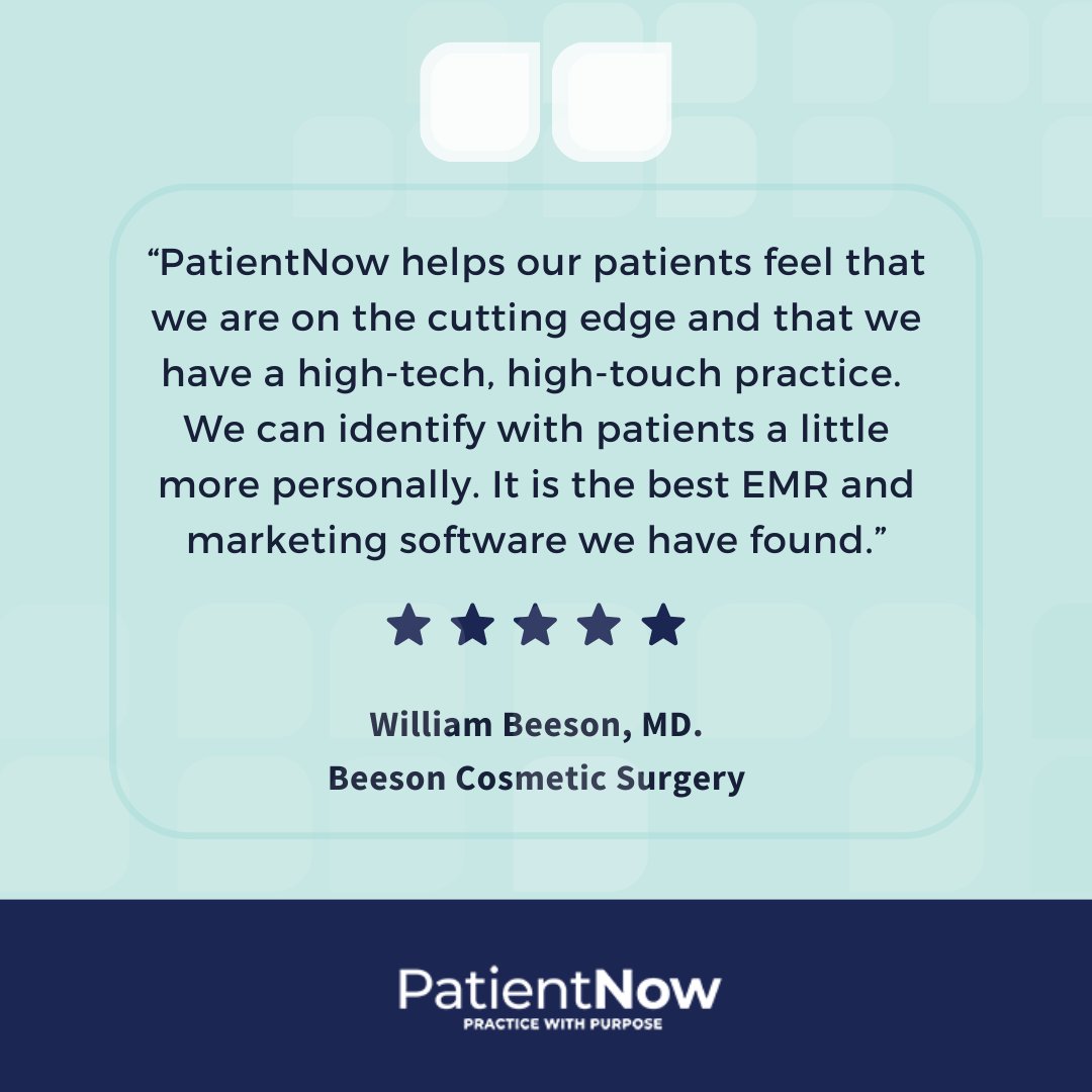 PatientNow_'s tweet image. Revolutionize your practice with our cutting-edge management software. See what our happy customers have to say! 🌟💬 #CustomerReview #PracticeManagementSoftware