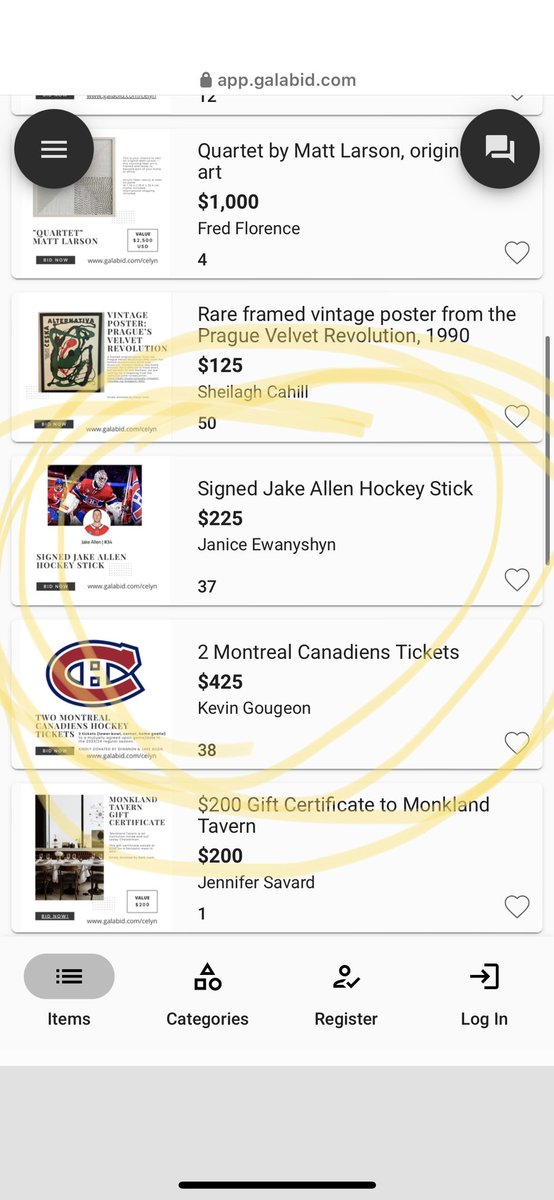 If you can- please help a friend of mine reach her fundraising goals for LIFE SAVING brain surgery. Tickets to a <a href="/CanadiensMTL/">Canadiens Montréal</a> game? A signed <a href="/34jallen/">Jake Allen</a> stick? There’s a ton of other amazing items too. BID NOW.