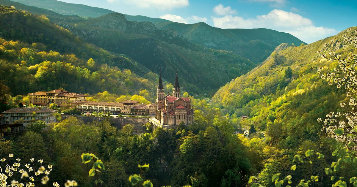 IberianSpirit's tweet photo. Covadonga, the place where the Reconquest of Spain started. https://t.co/HLYEFYUIOP
