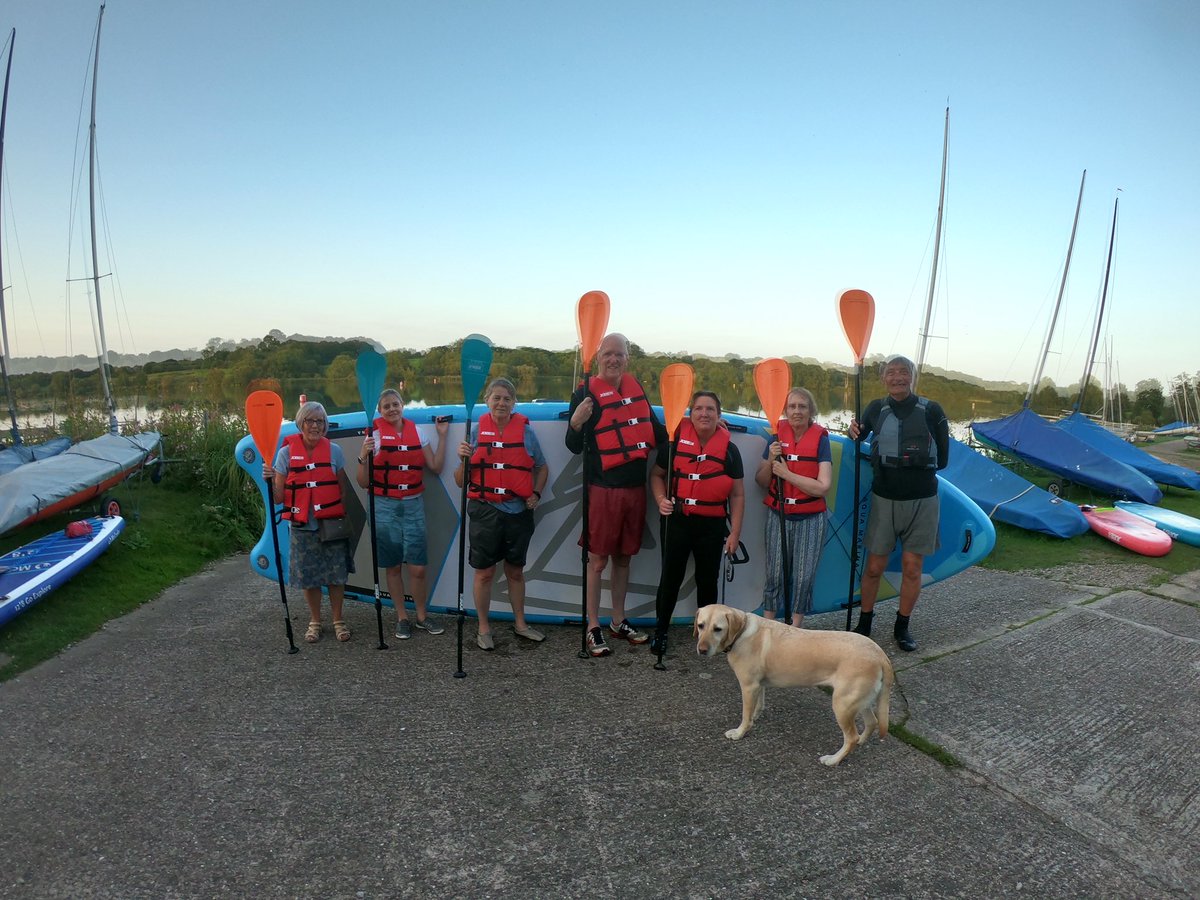 Fantastic evening down at #MCSUPclub with our instructors supporting #Hearing #Vision impaired students to paddleboard #Inclusion for all <a href="/Media_ASI/">Academy of Surfing Instructors</a> @BritishCanoeing 
#LifesBetterByWater <a href="/bri_cads/">Bri Cad</a>