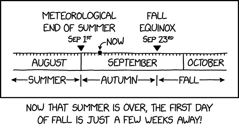 xkcd's tweet photo. Autumn and Fall https://t.co/7zAJsKgiAO https://t.co/H1e4cSpbwd