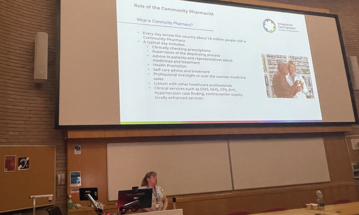 aamerali4's tweet image. Talk by Rebecca Dickinson ICB community pharmacy .@SouthNottsPBP @NottmCityPBP #TogetherWeAreNotts