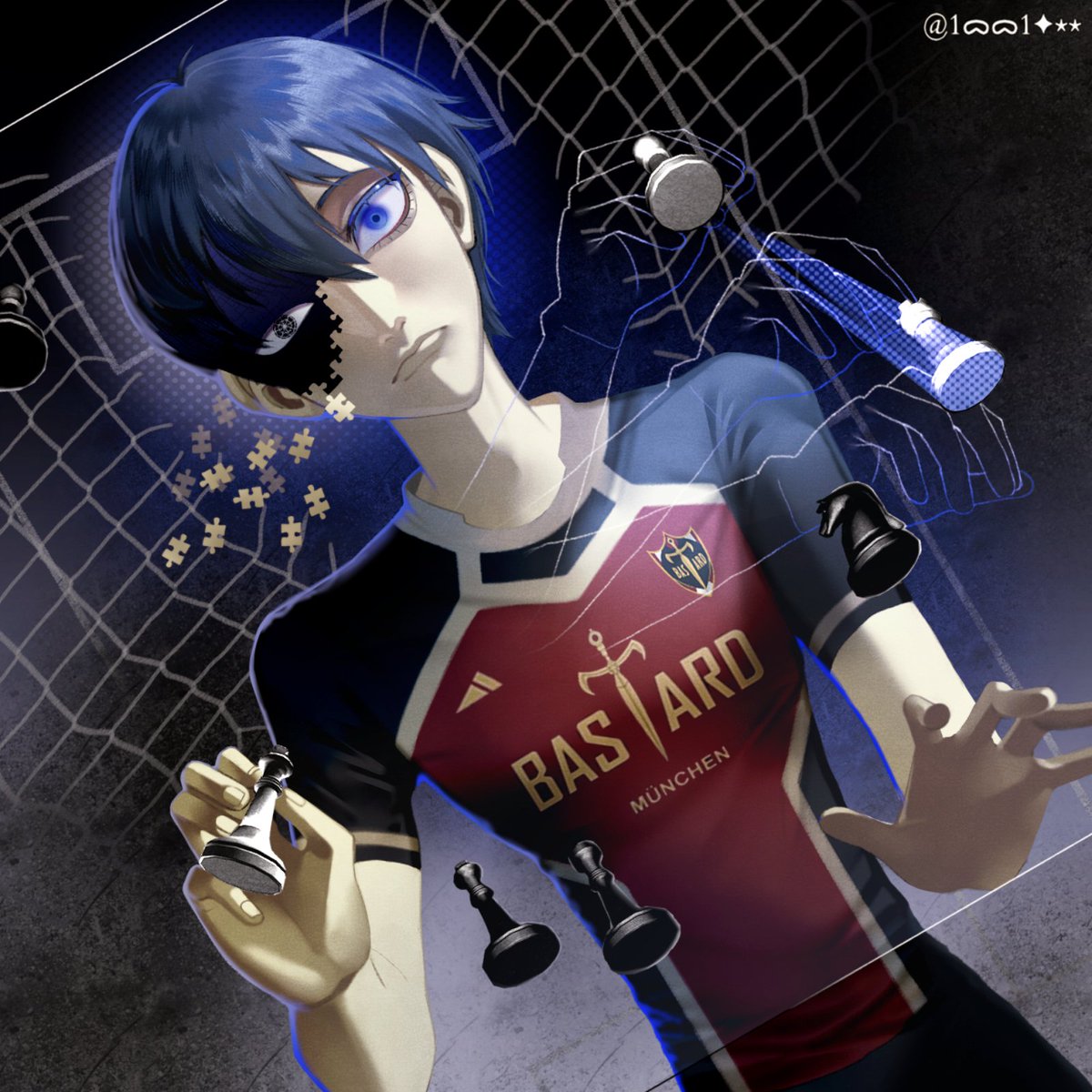 1tt1bee's tweet photo. "So this is what a chess match that occurs within a world-class football game feels like!" #bluelock #ブルーロック #isagiyoichi #isagi #潔世一 https://t.co/PQmVKh5Qvb