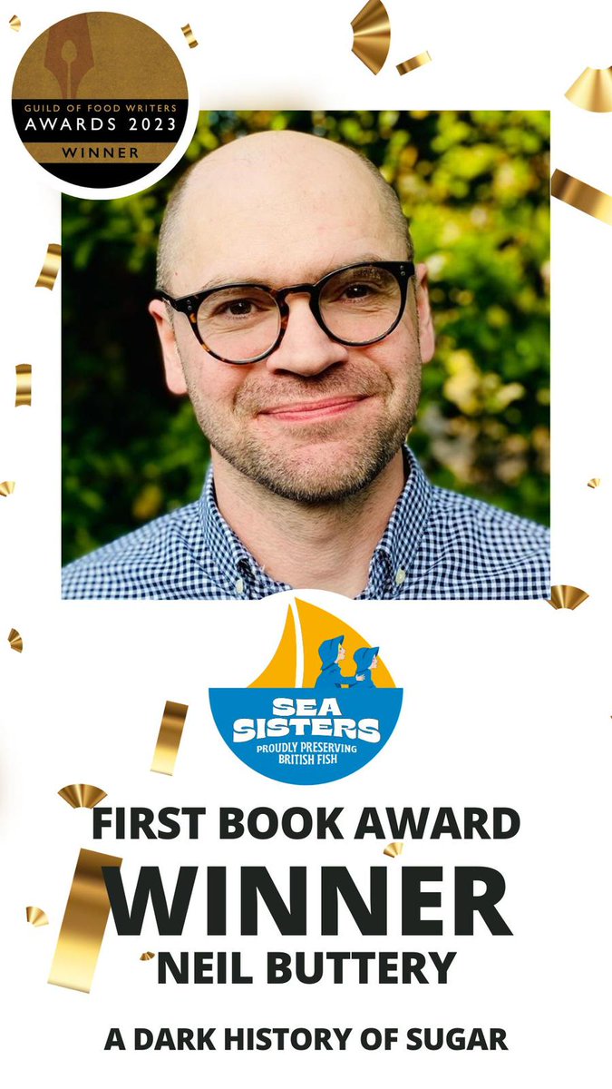 The specialist single subject first book award goes to @neilbuttery!