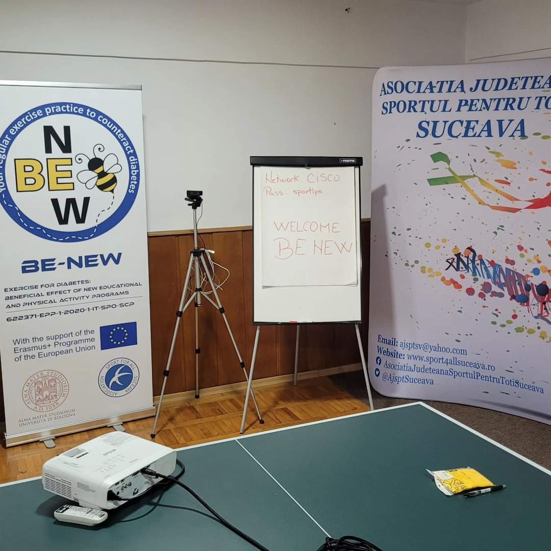 AjsptSuceava's tweet photo. Preparing in Suceava the Final meeting for 3 years Erasmus + project BE NEW - EXERCISE FOR DIABETES: BENEFICIAL EFFECT OF NEW EDUCATIONAL AND PHYSICAL ACTIVITY PROGRAMS.
#BeNew https://t.co/GAgE3VKCdP