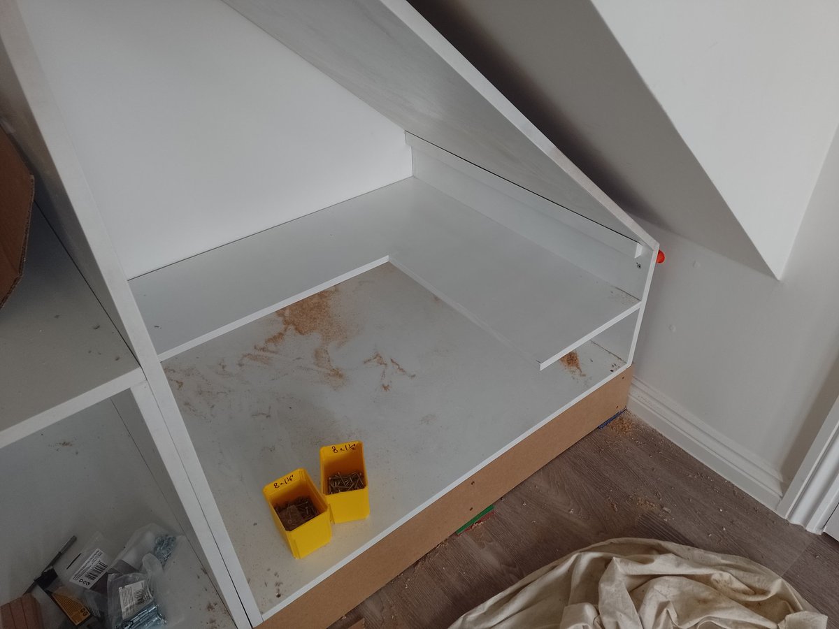 OllyPJ's tweet image. Progress on the #understairstorage job today. To be completed tomorrow.

#carpentry #carpenter #MDF