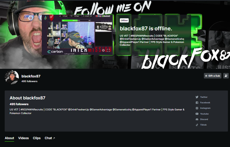 blackfox87fps's tweet photo. Can we hit 500 today! Let's Go!!

https://t.co/mc0kb5x0zd

#RESPAWNRecruits https://t.co/DRzVX7pVuh