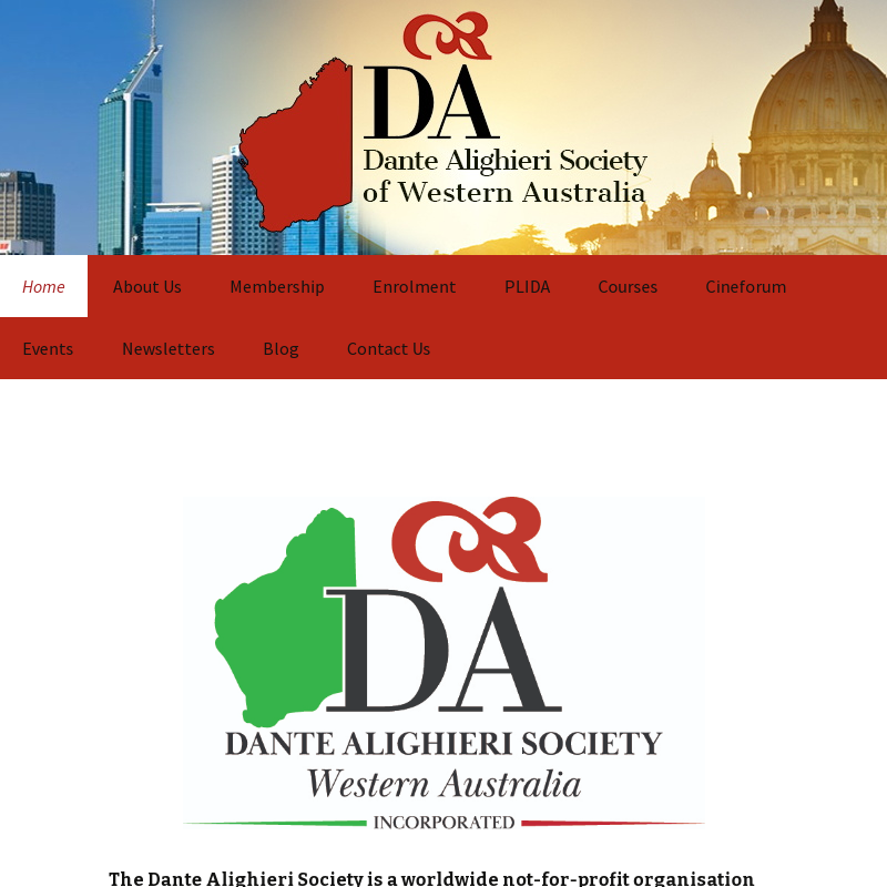 italiancmunity's tweet photo. Weekly Italian organization spotlight: Dante Alighieri Society of Western Australia https://t.co/uZSvRaBNow #ItalianOrganizations #Organizations #Italian https://t.co/V6ReyGGMhe