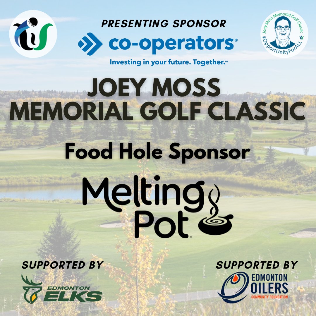 We are ecstatic to announce that The Melting Pot is a food sponsor for this year’s Joey Moss Memorial Golf Classic! 🏌️‍♂️ Get ready to savour some delicious eats at the event – because who doesn’t love to feast while golfing? 🤩#joeymoss #edmonton #golf