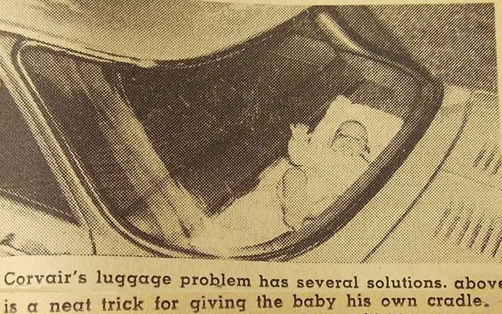 actiondesignfr's tweet photo. @fasc1nate Let us not forget 1960's Chevy Corvair infant storage solution... https://t.co/W6r6H1qwIU
