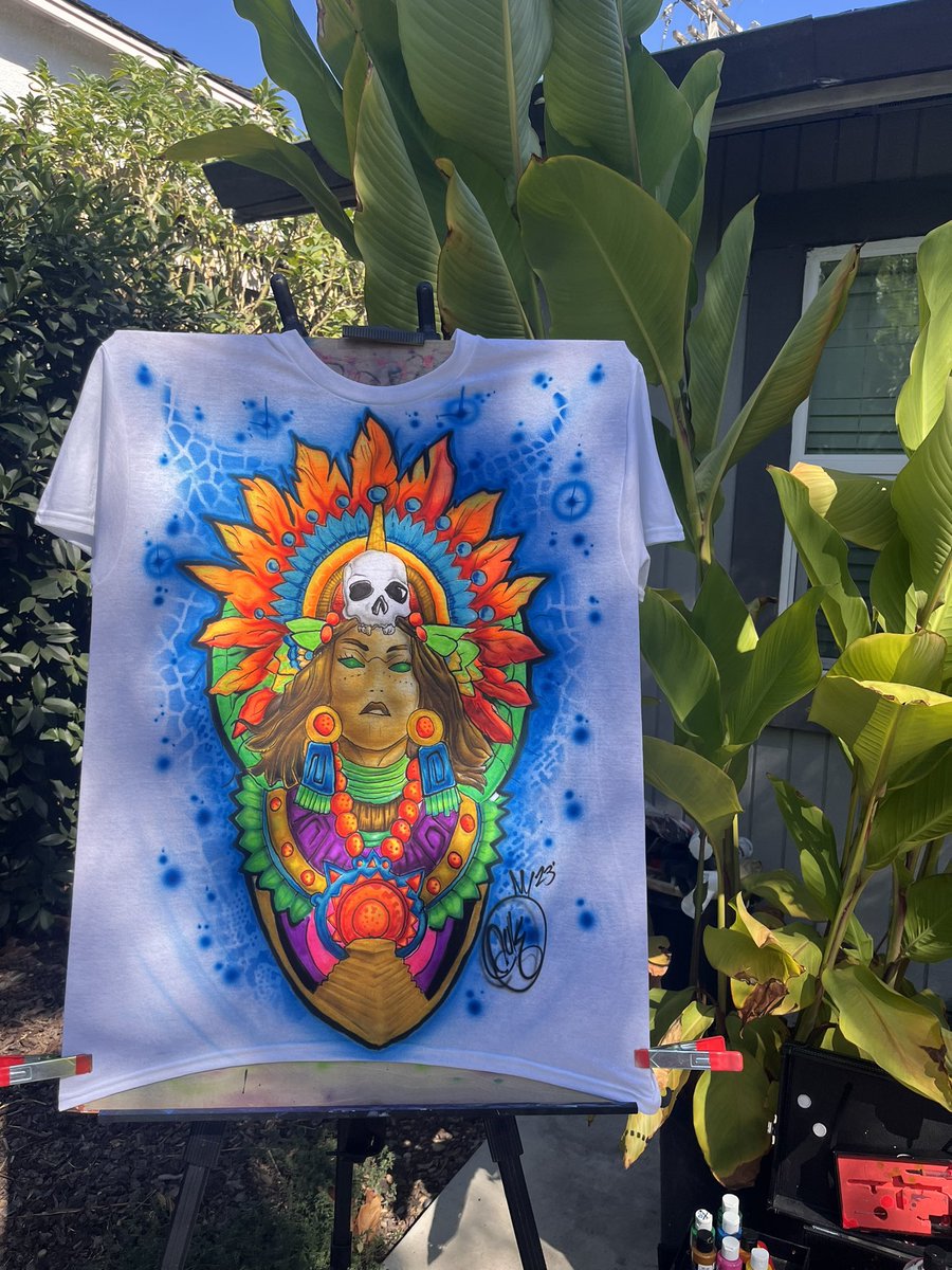 Airbrushing in nature is inspiring love the colors in this. Get one like this today!