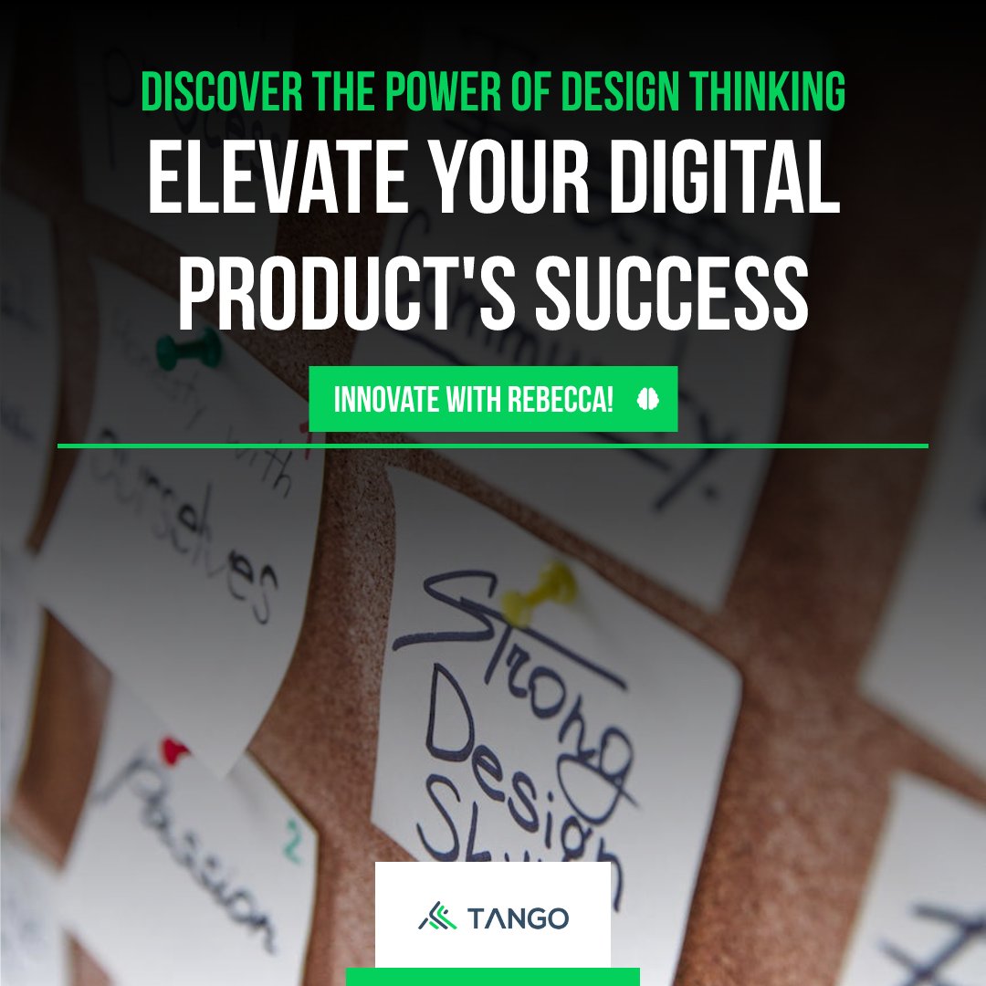 Unlock the power of Design Thinking with Rebecca, the ultimate AI product manager. Designed for CEOs, CTOs, and product managers, Rebecca simplifies the process of solving business challenges. 

Try it now: info.tango.io/rebecca-ai/

 #DesignThinking #AIProductManager