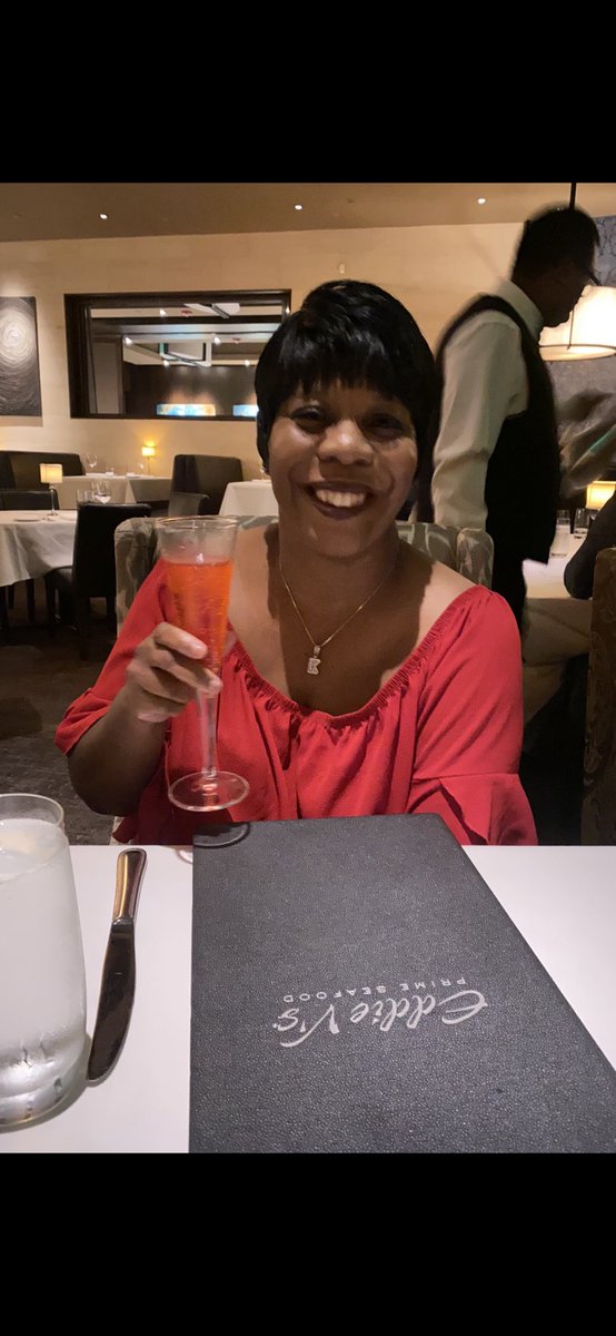 Enjoying myself at Eddie Vs prime 🦞 seafood.. YUMMY what a great taste..