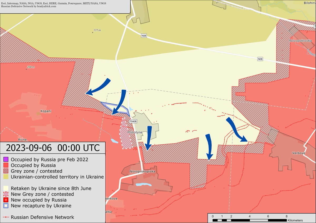 Putin's War, Week 80. Ukraine's Offensive Continues Slow Progress as Fingers Are Pointed