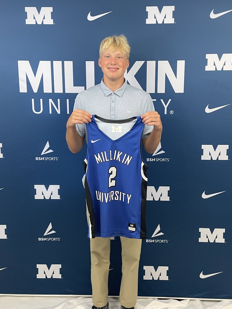 JackCherry173's tweet photo. After a great visit and conversation with @CoachKSodie I am truly blessed to receive an offer from Millikin University 
@MillikinHoops @MackSnyder12 https://t.co/4D47KvdDcm