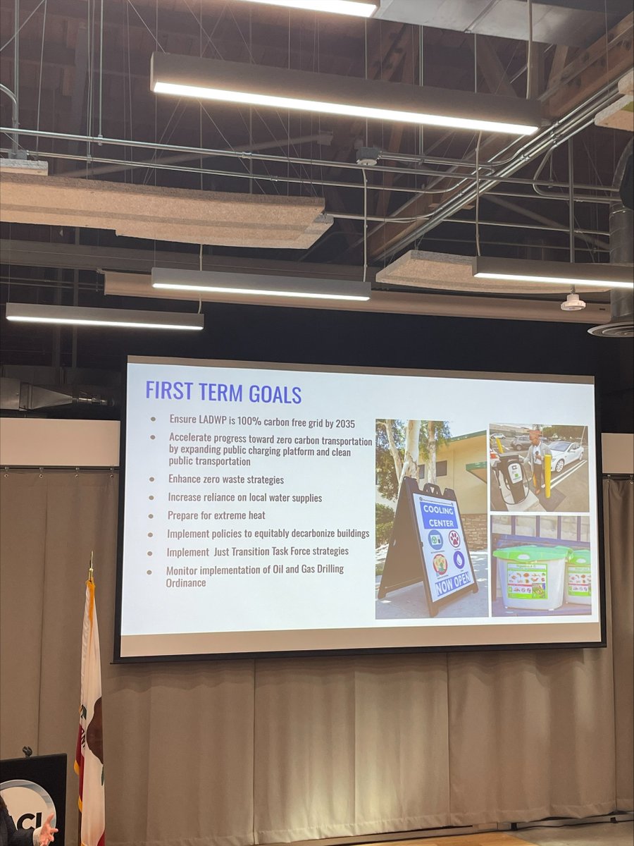 EA participated in the Office of Energy and Sustainability's convening of environmental justice stakeholders, where Deputy Mayors Sutley and Winston provided a summary of <a href="/MayorOfLA/">Mayor Karen Bass</a> environmental and infrastructural goals and gathered attendee feedback for continued engagement.