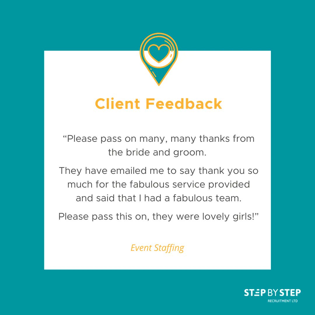 RecruitmentSBS's tweet photo. Great client feedback! 👌 We are experts in providing high-quality staff for various industries. Whether you need one staff member or 250 per day, we've got you covered #WorcestershireHour! Contact us  📞 01905 29586 or head to our website 🌐 https://t.co/pcW7L5kLhR https://t.co/DjCkamV9ln