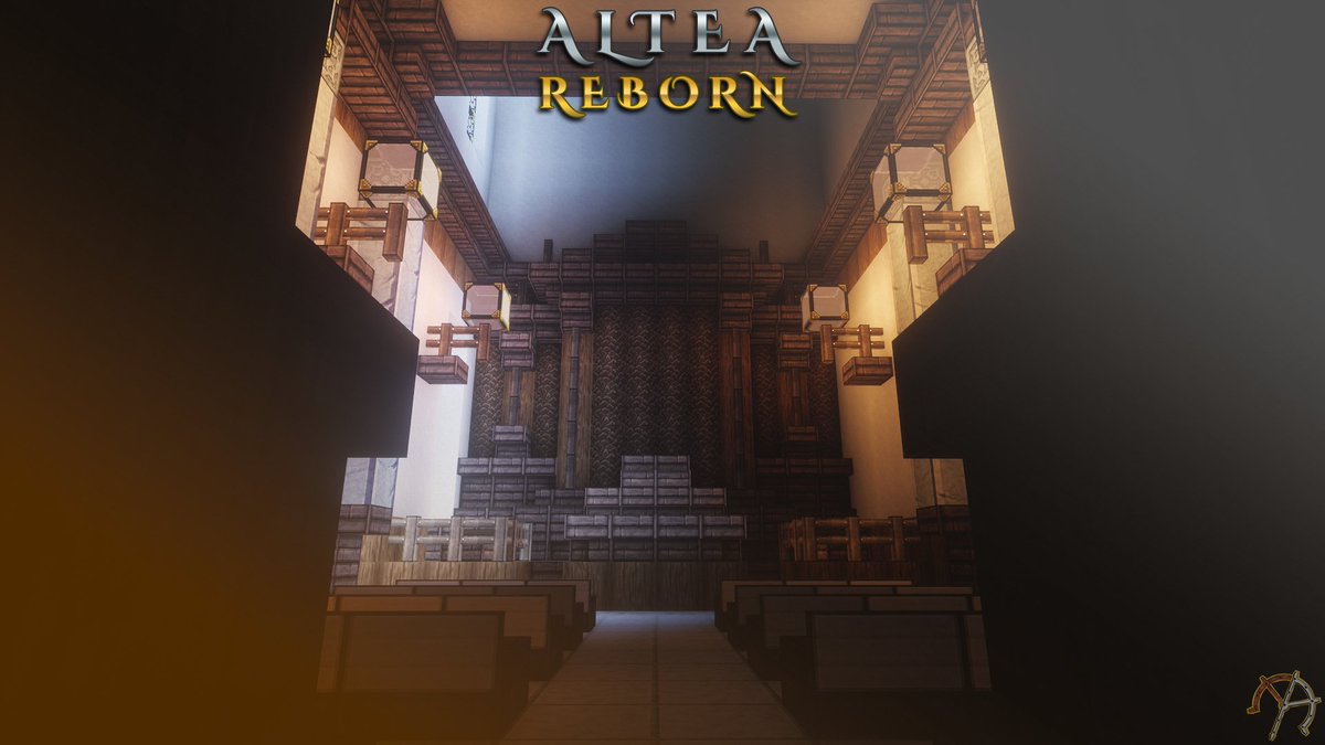 AlteaReborn's tweet photo. On continue les intérieurs. Et on commence a utiliser  Create mod #Minecraftbuilds #Minecraft #MinecraftServer https://t.co/QSAN35daM2