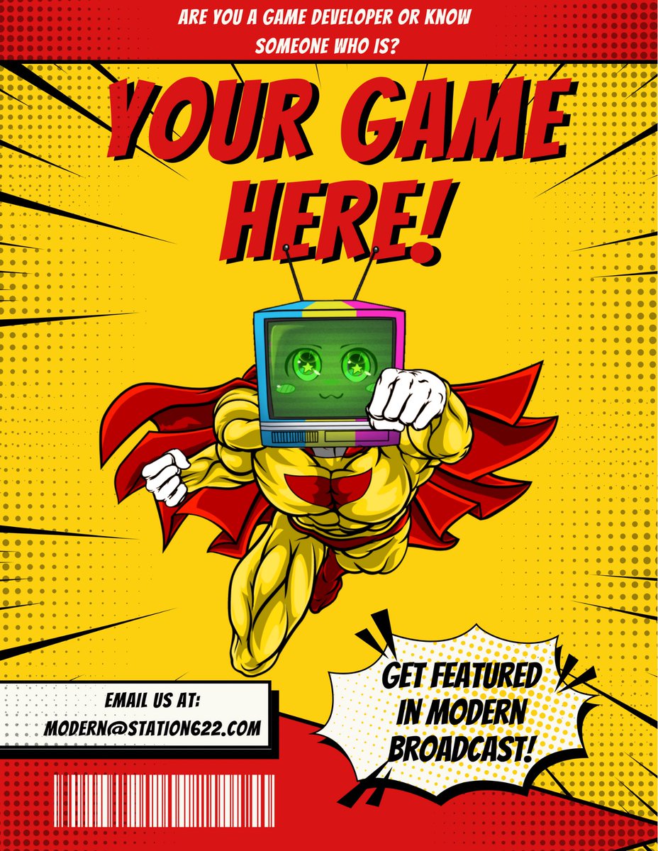 ModernBroadcast's tweet photo. ๐ฎ Are you a game developer or know someone who is? Here's an opportunity you won't want to miss! Get featured in the #ModernBroadcast distributed by Level Seven Games in Denver, CO. DM for details! ๐น๏ธ #GameDev #IndieDev #DenverTech https://t.co/wIH6q6eslB