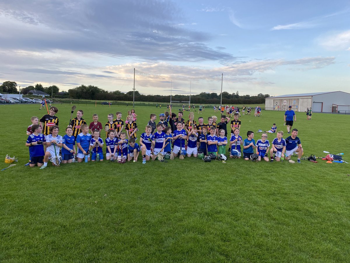 Great games this evening as we welcomed <a href="/DicksboroGAA/">Dicksboro GAA & Camogie Club</a> to Ballinakill for games at Under 9. Great skills on show from both teams.