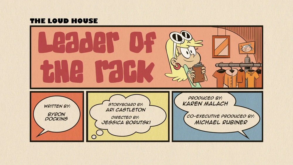 Trijosh1's tweet photo. Happy 4th Anniversary to "A Grave Mistake" & "Leader of the Rack"! I like how Lucy and Haiku compete and Leni becomes manager at her work. #TheLoudHouse #LoudHouse #TLH #AGraveMistake #LeaderOfTheRack #AGM #LOTR @Asylum_26 #KarenMalach #AriCastleson #3YearsAgo https://t.co/rRAud0NDc4