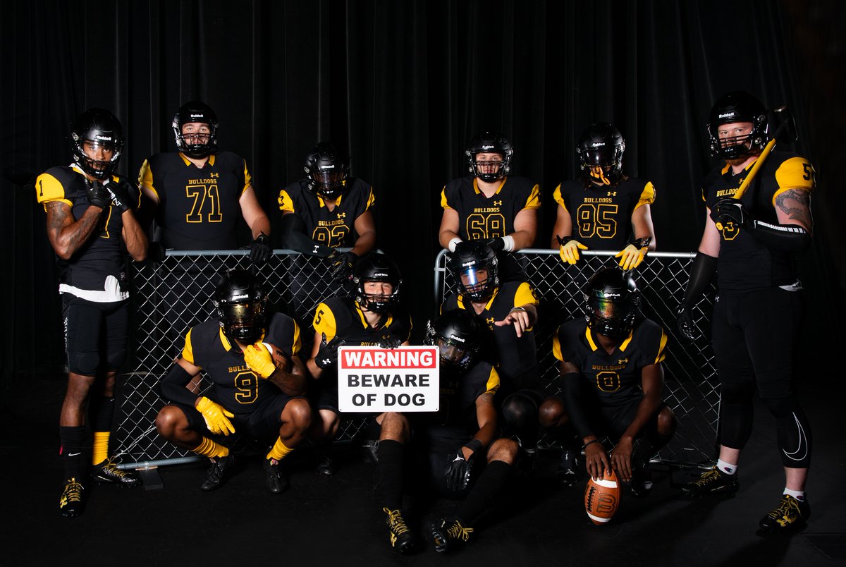 AdrianCollege's tweet photo. It's Bulldog territory, and we're here to defend it! 🦴🏈
Join us at Docking Stadium today for the 1 PM home opener showdown.

#GDTBAB #AdrianCollege #BulldogProud https://t.co/IoQKeBIvgC