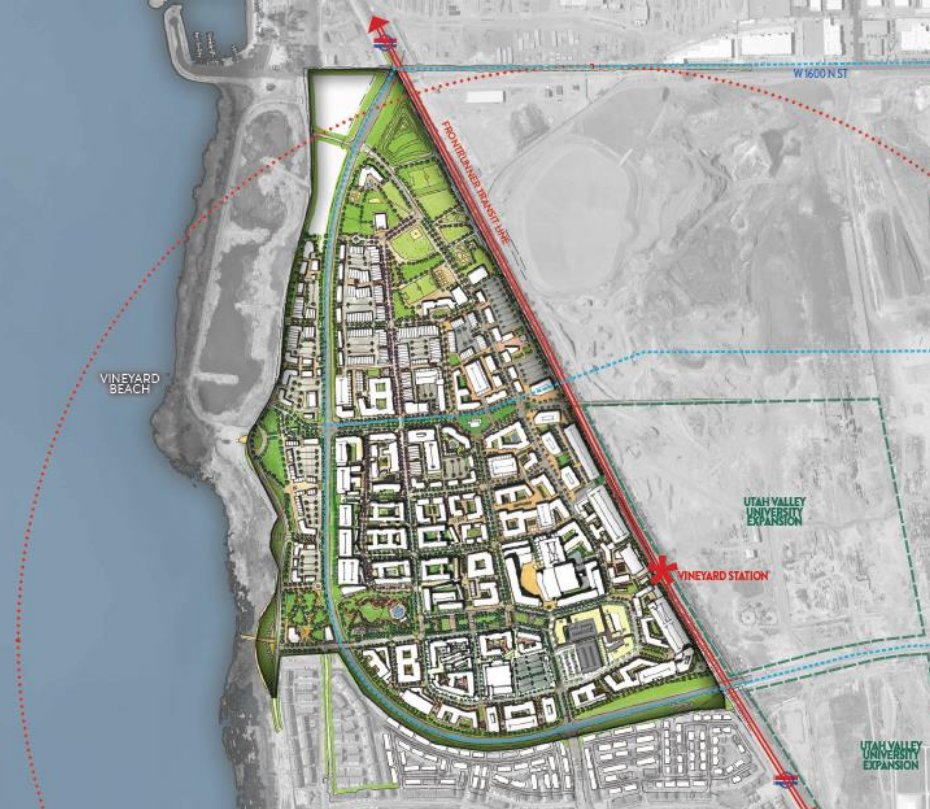 pushtheneedle's tweet image. this is how TOD is done. 

thousands of residential units, mixed use design, and a destination. incredible to see the work done by @JeffSpeckFAICP here.

this kind of bold vision will build a tax base and build ridership for that rail line to flourish.