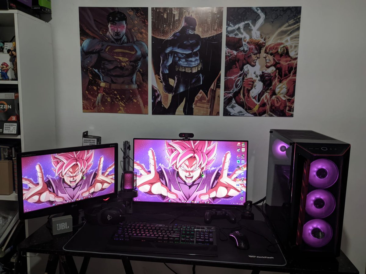 HeyJayJey's tweet photo. @Terabyteshop Setup humildade
Ryzen 5700X
Water Cooler master 360
B450m Steel 
64GB RAM DDR4 3200MHZ
Rx 5700 XT
Fonte Gigabyte 750W 80 Plus Gold
Gabinete cooler master comprado na tera 😍
#Tera6do9 https://t.co/wPNkjd1DqG