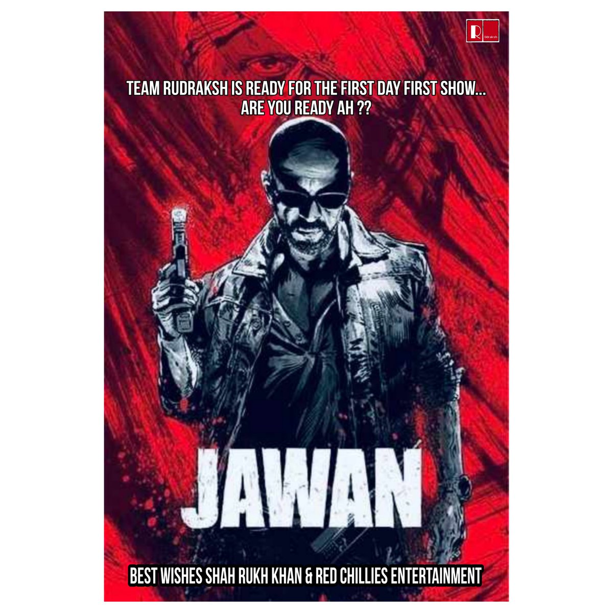 SamRudraksh's tweet photo. We are damn excited Mr SRK @iamsrk  So our office @RudrakshPRnAds  will remain closed till we consume the first day show ✌️❤️,all of us together 🤗

Come to Kolkata and we watch it together once again 💥

@RedChilliesEnt

#jawan #jawanthemovie #firstdayshow https://t.co/zmsrysRNjj