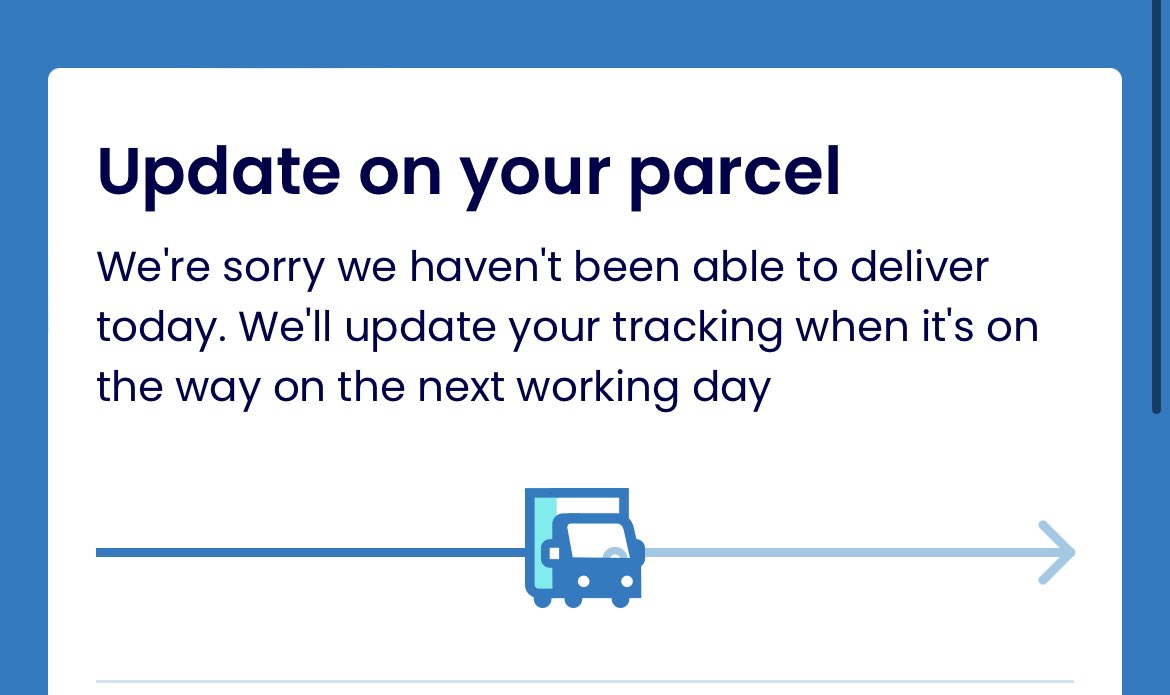 Burty82's tweet image. That’s three for three @evridelivery you incompetent bunch of muppets. #evri #worstcourier #evriareshit