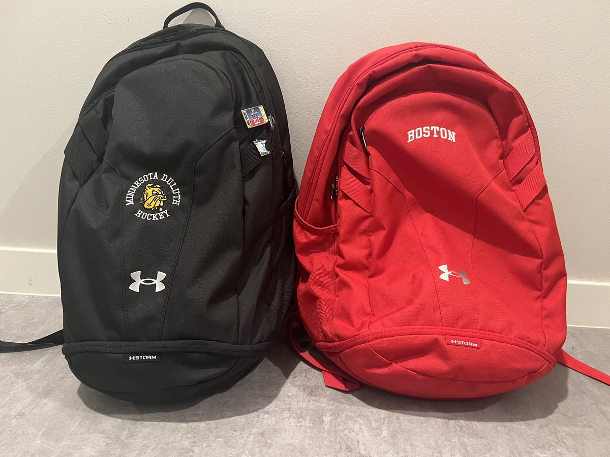 It was time for a switch 👀

(don’t worry the Frozen Four pin made it, you can’t get rid of me that easy BU)