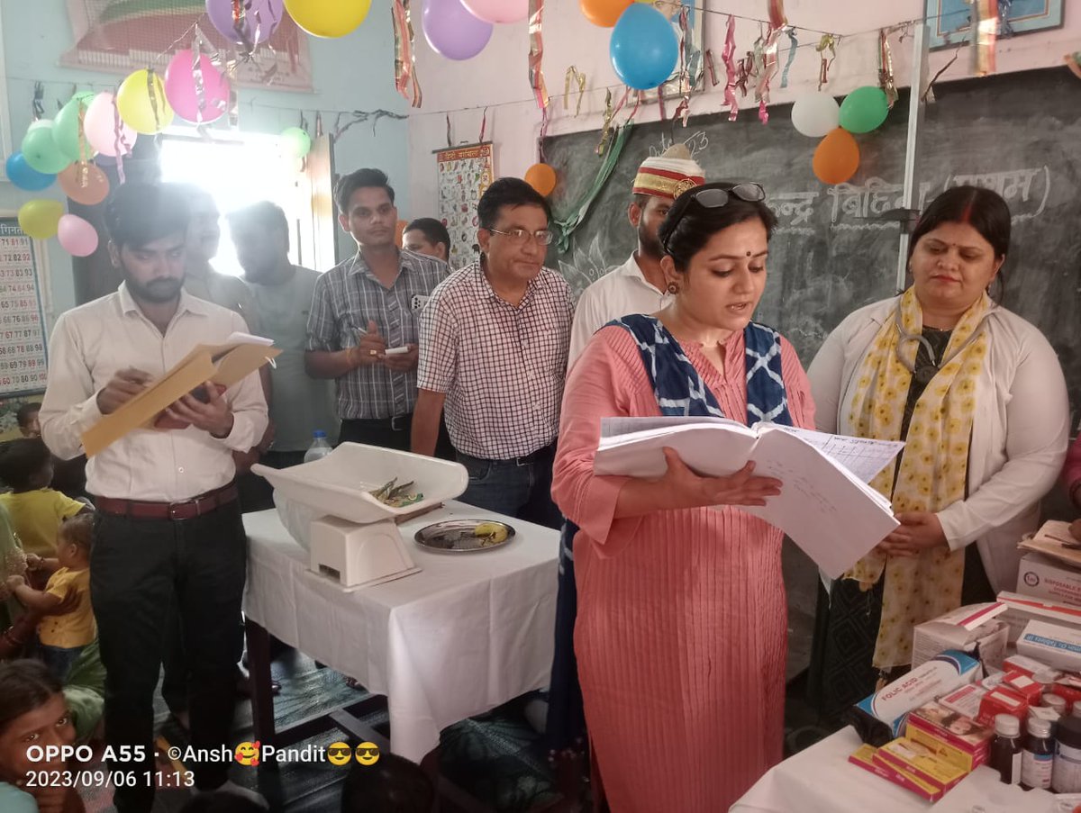 IcdsUnnao's tweet photo. उन्नाव 6 सितंबर जिलाधिकारी अपूर्व दुबे द्वारा सितम्बर माह में चल रहे पोषण माह के दौरान विकासखण्ड परियोजना बिछिया के आंगनवाड़ी केन्द्र बिछिया-1 का निरीक्षण किया गया। https://t.co/y8M6tqYGc7