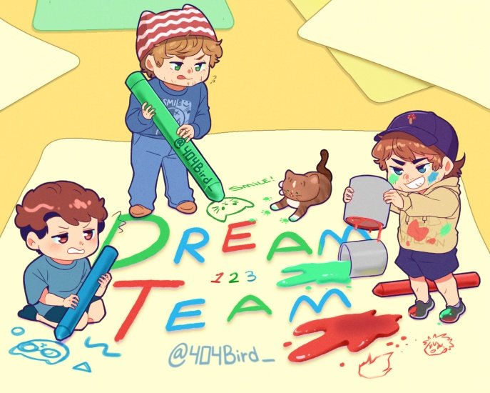 Arts and Crafts 🖌 #dreamteamfanart