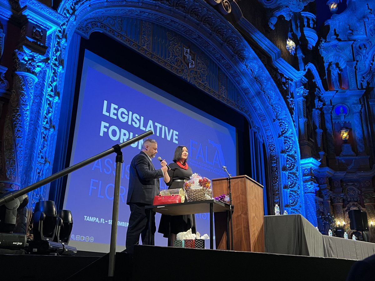 FALASOURCE's tweet photo. It’s a wrap on the ⁦@FALASOURCE⁩ regional legislative forum! Amazing attendance from our Tampa Bay Area legislators #ALF #advocate https://t.co/qonwBKsjJ1