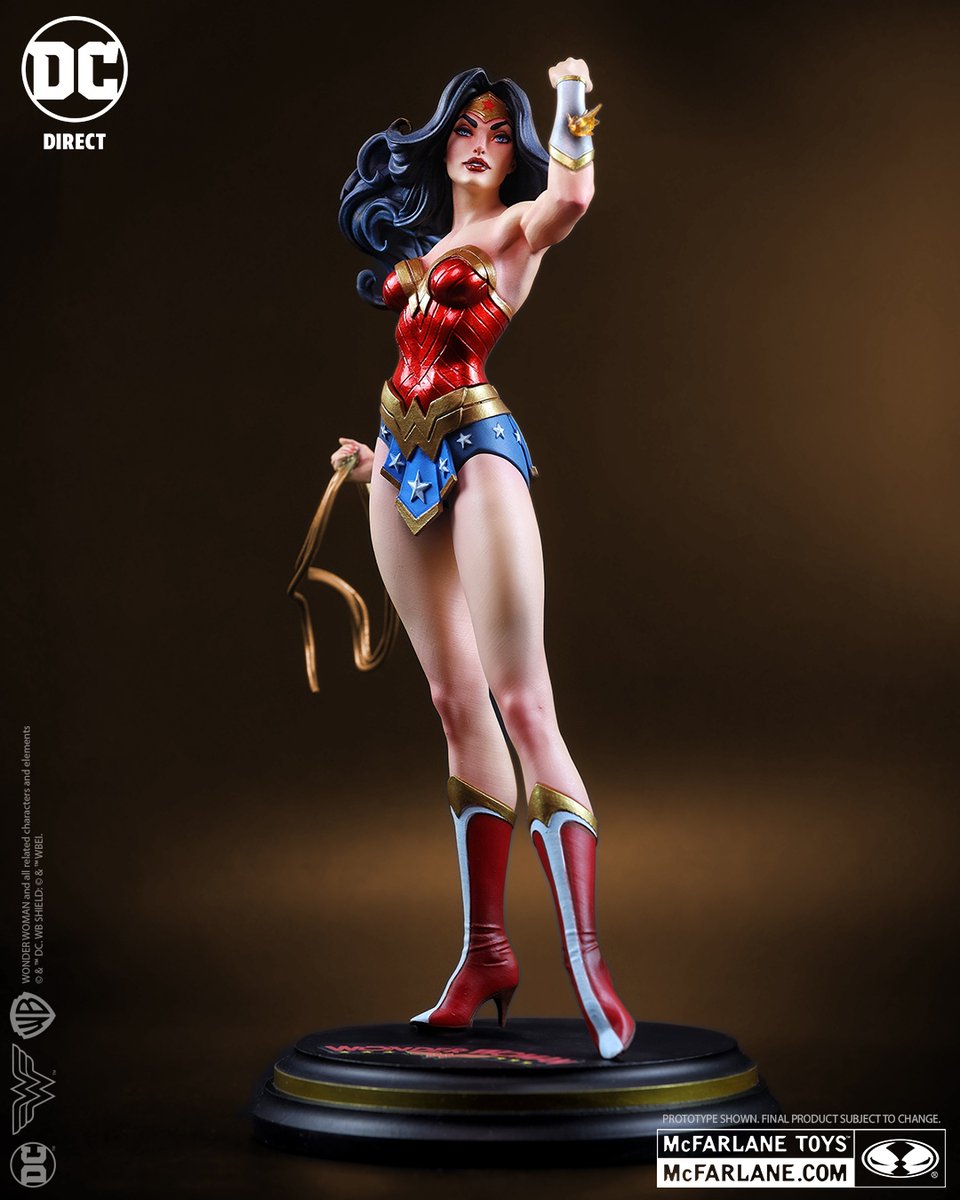 WONDER ATLAS 新版 FIRST LOOK - Wonder Woman™ 1:8th scale resin statue based on the