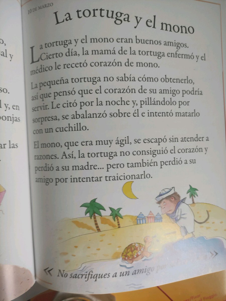 CazalillaT's tweet photo. Este puede ser tan buen momento como cualquier otro para recordar esta historia de violencia, traición, sangre... destinada a niños de 5 años. https://t.co/5v8g9JUDfE